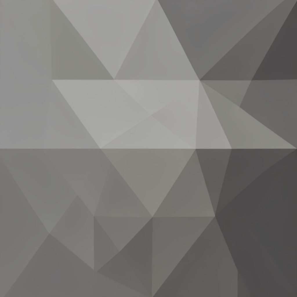 Low-poly faceted geometric render in dark teal, charcoal, and hot pink shards arranged in an angular composition with bright accent planes